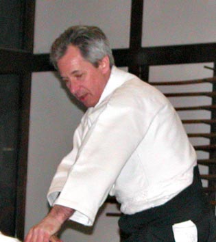 Klaus Dieter Petermann in seinem Dojo in Niederkassel.. Klaus Dieter Petermann in seinem Dojo in Niederkassel..